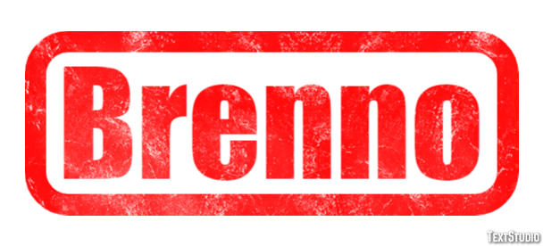 Brenno Effetto testo