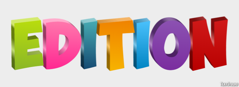 Edition Effet de Texte