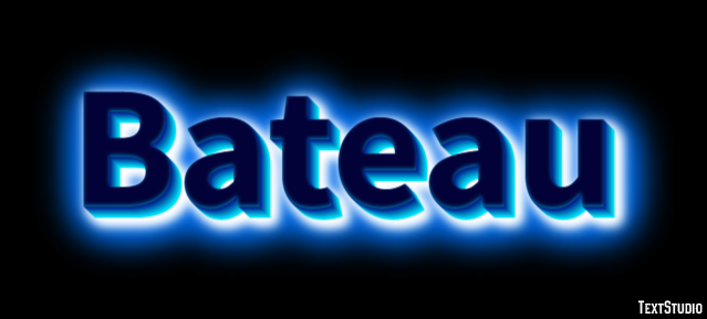 Bateau Effet de Texte