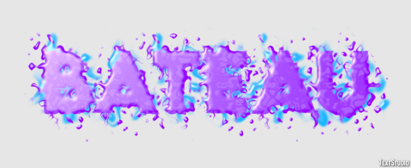 Bateau Effet de Texte
