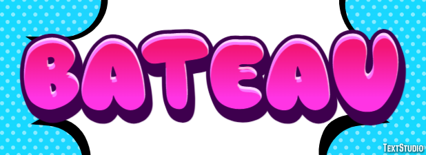Bateau Effet de Texte