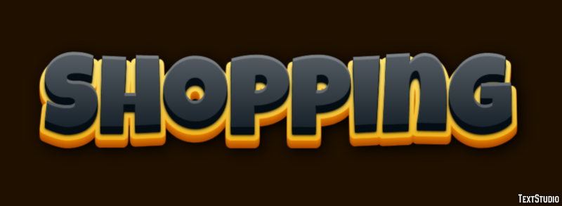 Shopping Text Effect