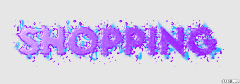 Shopping Text Effect