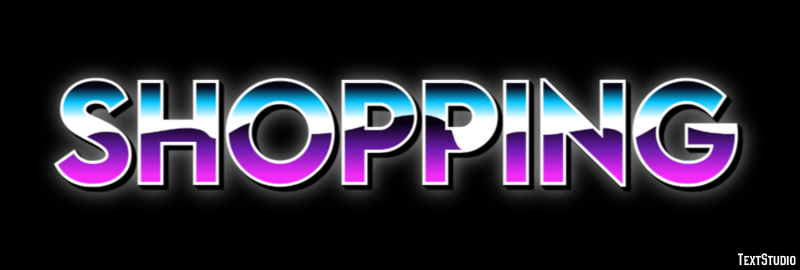 Shopping Text Effect
