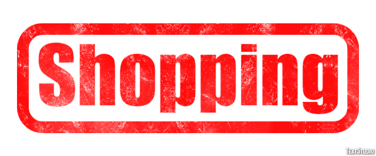 Shopping Text Effect