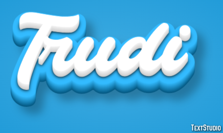 Trudi Text Effect