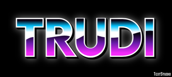 Trudi Text Effect