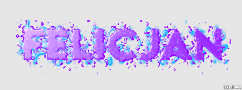 Felicjan Text effect