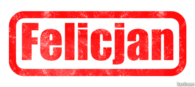 Felicjan Text effect