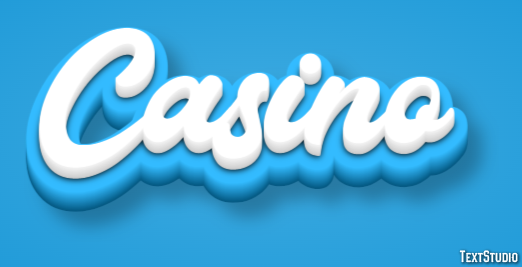 Casino Texteffekt