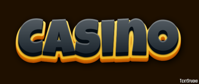 Casino Texteffekt