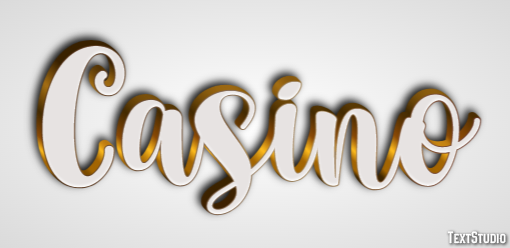 Casino Texteffekt