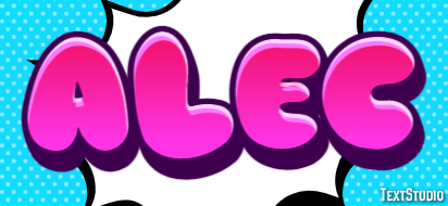 Alec Text effect