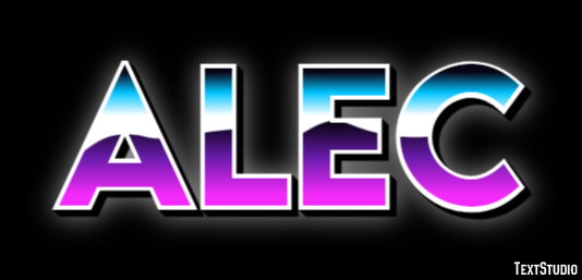 Alec Text Effect