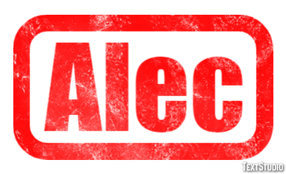 Alec Text Effect