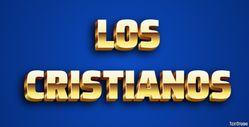 Los Cristianos Efekt tekstowy