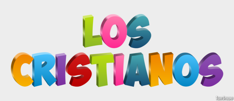 Los Cristianos Efekt tekstowy