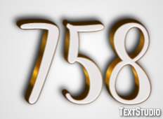 758 Effet de Texte