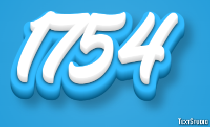 1754 Efeito de texto