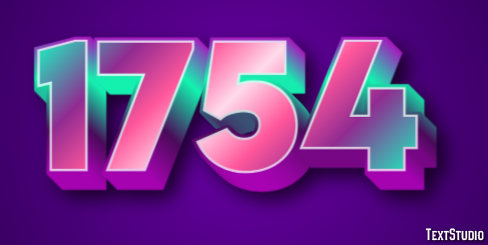 1754 Efeito de texto