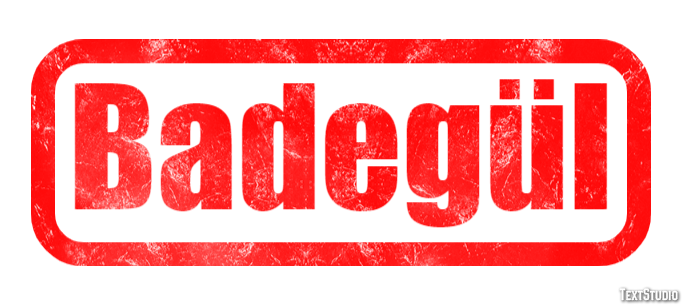 Badegül Efecto de Texto