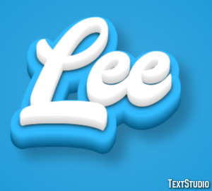 Lee テキスト効果