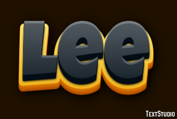 Lee Text Effect