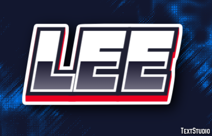 Lee テキスト効果