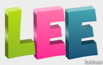 Lee Text Effect