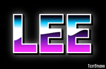 Lee テキスト効果