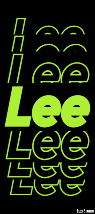 Lee Text Effect