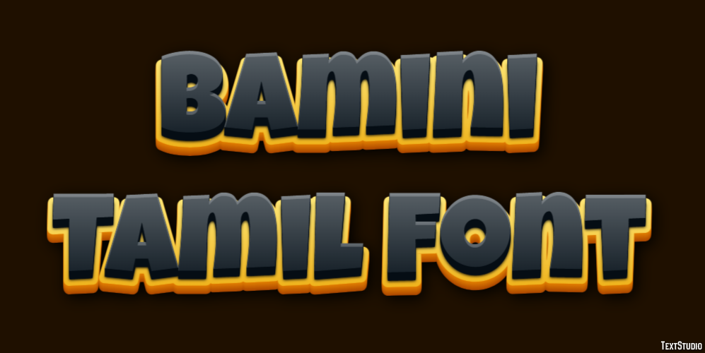 Bamini Tamil Font Texteffekt