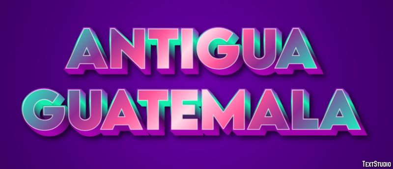 Antigua Guatemala Effetto testo
