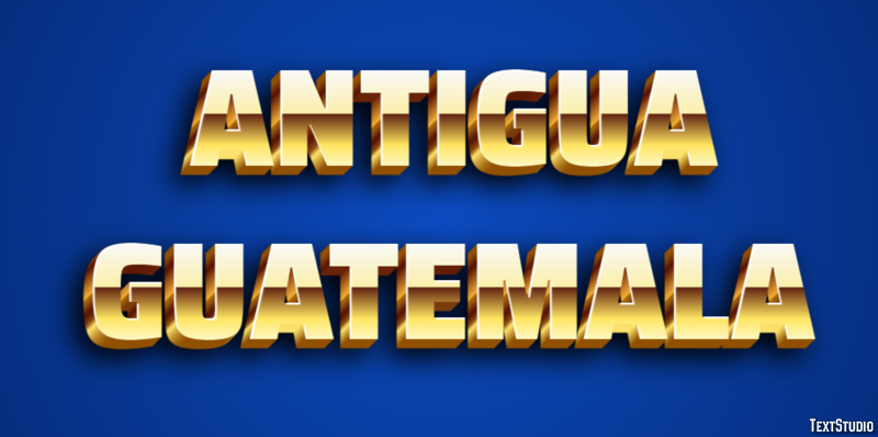 Antigua Guatemala Effetto testo