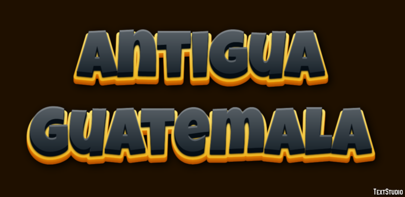 Antigua Guatemala Effetto testo
