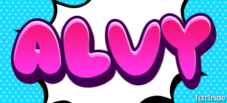 Alvy Text Effect