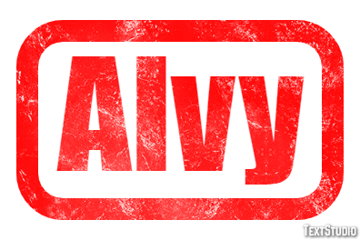 Alvy Text Effect