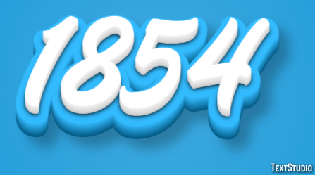 1854 Effetto testo