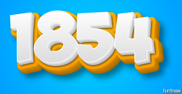 1854 Effetto testo