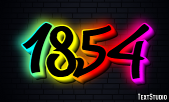 1854 Effetto testo