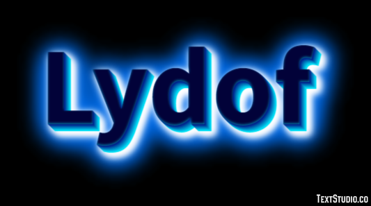 Lydof Texteffekt