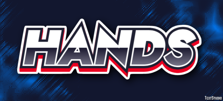 Hands Text Effect