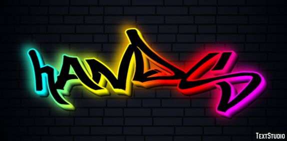 Hands Text Effect