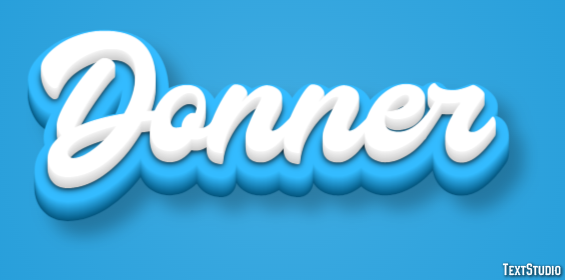Donner Text Effect