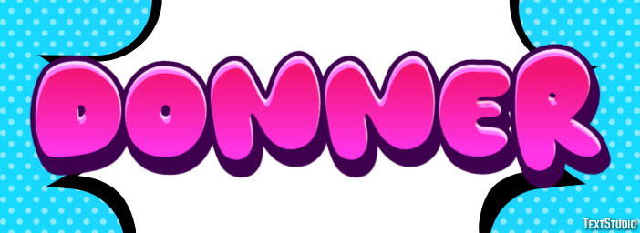 Donner Text effect