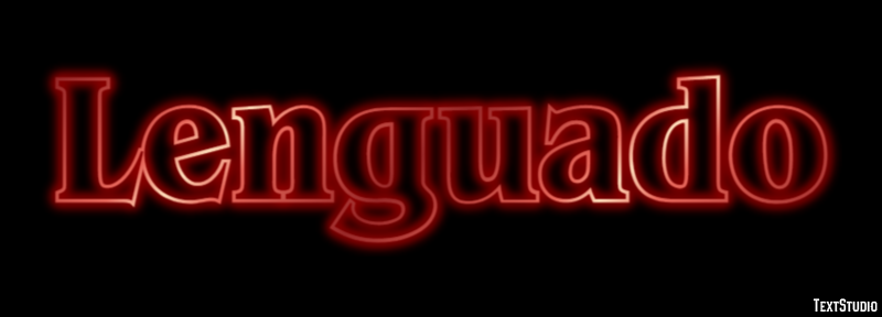 Lenguado Текстовый эффект