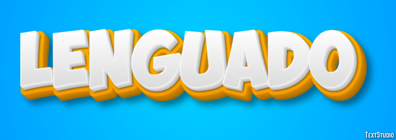 Lenguado Текстовый эффект