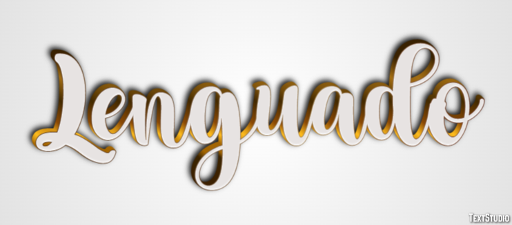 Lenguado Текстовый эффект