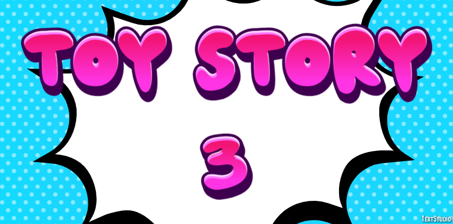 Toy Story 3 Text effect