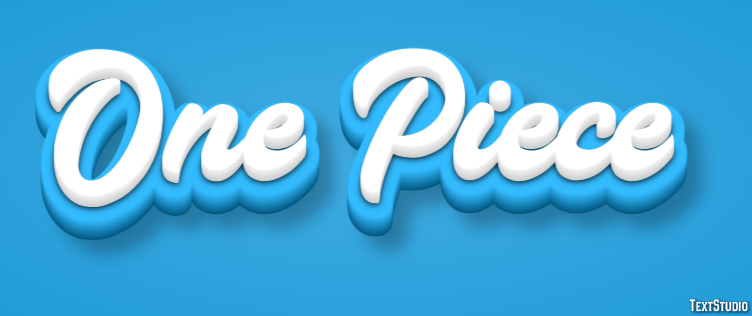 One Piece Text Effect